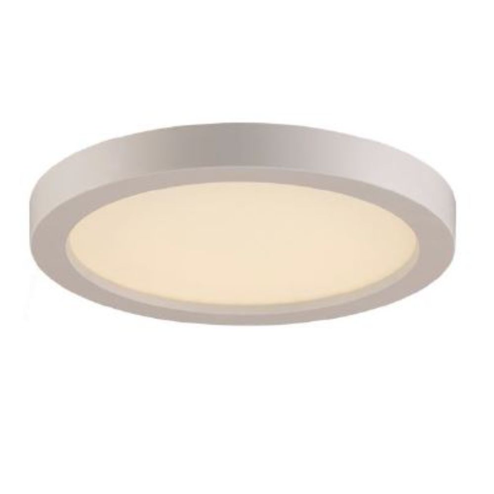 Trans Globe Lighting LED-30097 WH 7" LED Edge Lit UV Resistant in White